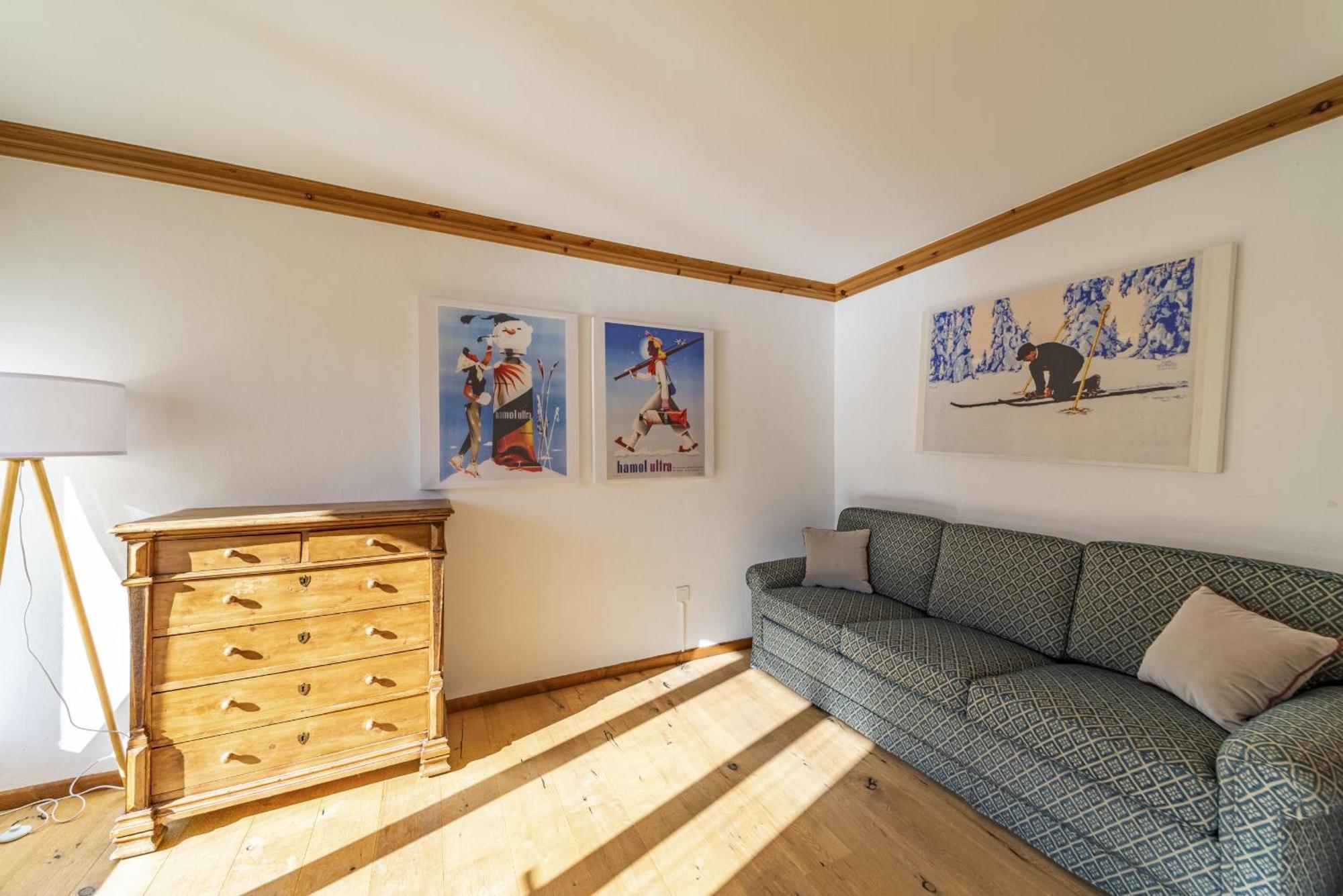 Ferienwohnung Chesa Bellavista - St. Moritz Exterior foto