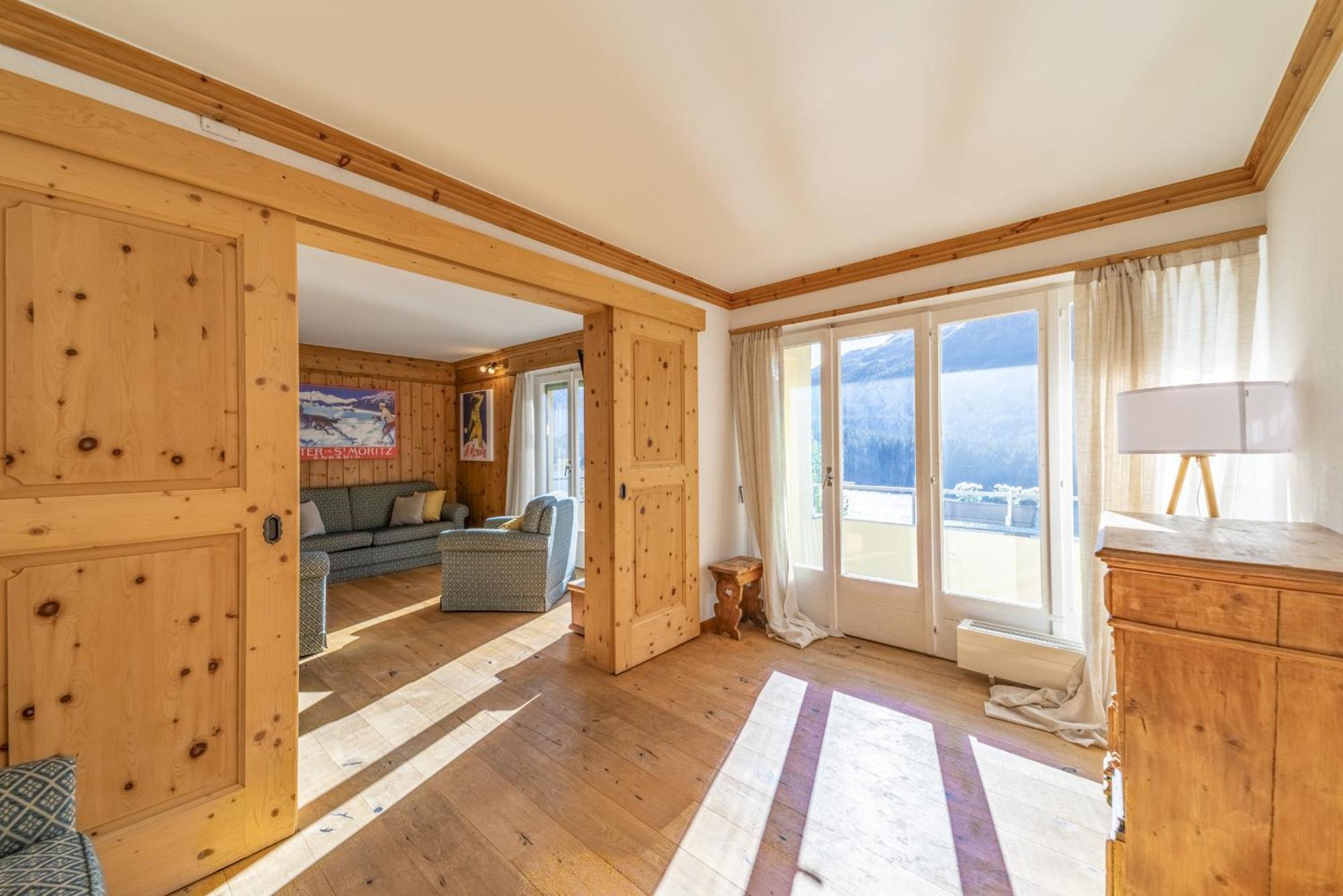Ferienwohnung Chesa Bellavista - St. Moritz Exterior foto