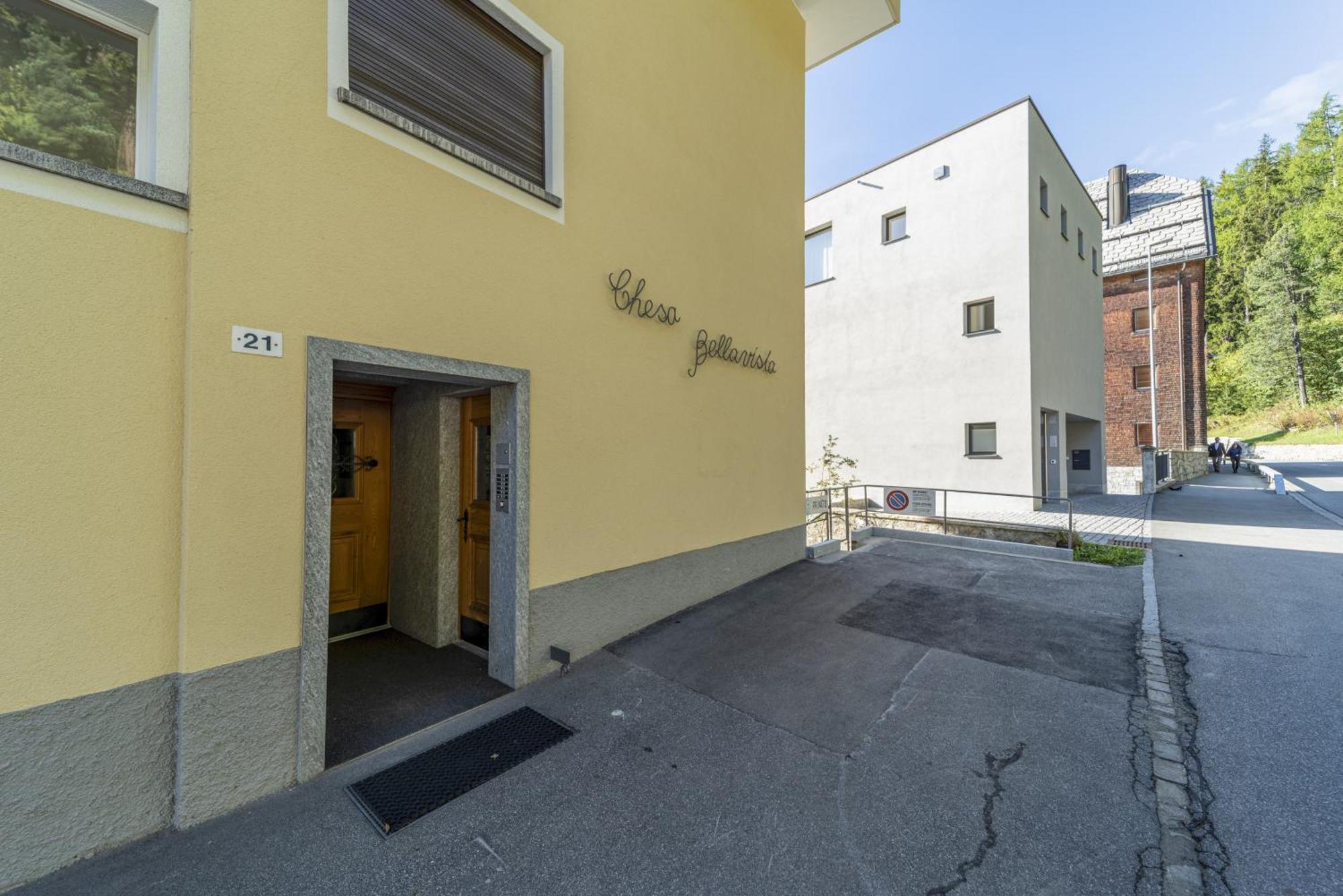Ferienwohnung Chesa Bellavista - St. Moritz Exterior foto