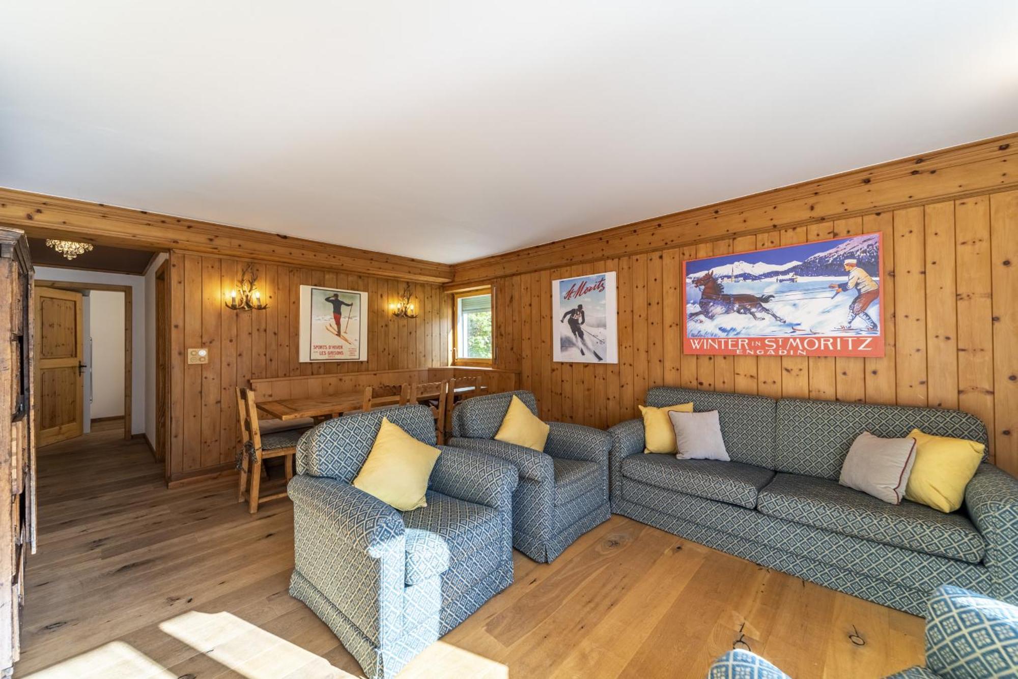 Ferienwohnung Chesa Bellavista - St. Moritz Exterior foto